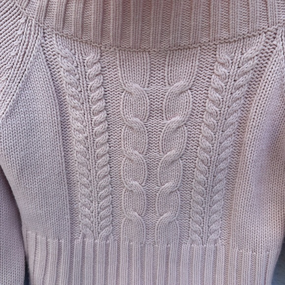 Pink Cowl Neck “It’s Our Time” Sweater - Picture 7 of 10